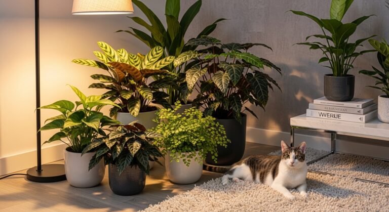 Low Light Indoor Plants Safe for Cats: Stylish & Pet-Friendly Greenery