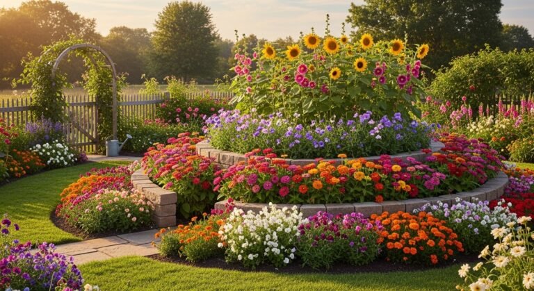 Cut Flower Garden Layout Ideas: 12 Beautiful & Practical Designs for a Bloom-Filled Garden