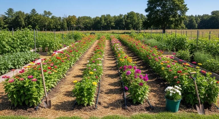 Cut Flower Garden Layout for Zone 6b: A Complete Planning Guide for Continuous Blooms