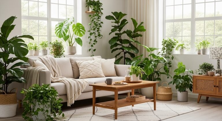 Indoor Plants Decor Aesthetic: 12 Stylish Ideas to Transform Your Space