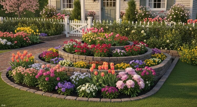 Front Yard Cut Flower Garden Layout Ideas: Beautiful, Productive & Eye-Catching Designs