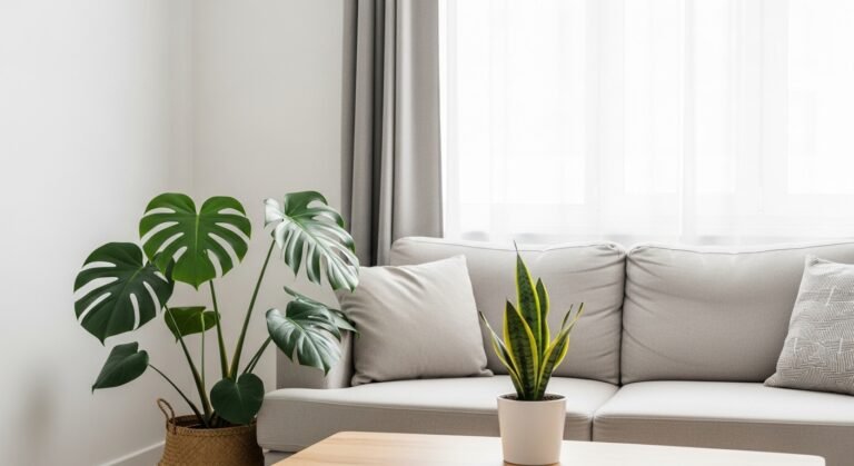 Indoor Plants Decor Living Room Ideas Minimalist