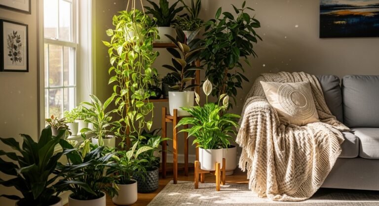 Indoor Plants for Living Room: 12 Beautiful Ideas to Refresh Your Space Naturally