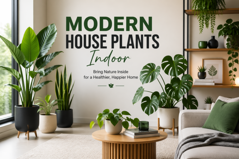 Modern House Plants Indoor: Stylish Greenery for Contemporary Living Spaces