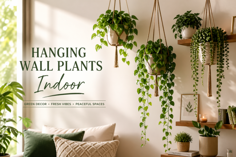 Hanging Wall Plants Indoor: Stylish Ideas to Transform Your Living Space