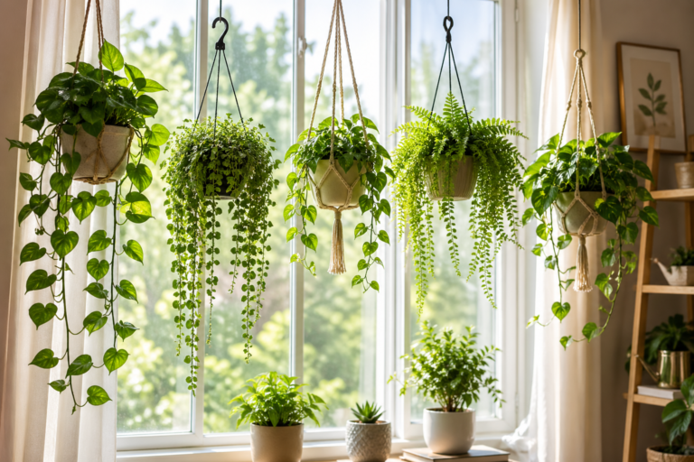 Hanging Plants Indoor Window: Beautiful Ideas to Transform Your Home
