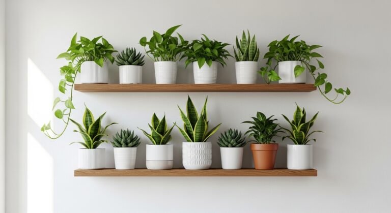 Indoor Plants on a Shelf: Stylish Ideas to Transform Your Space Naturally