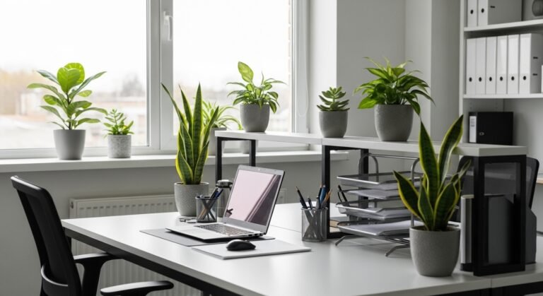 Indoor Plants Decor Office: 12 Stylish Ideas to Transform Your Workspace