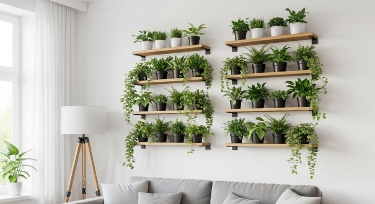 Wall Mounted Plants Indoor: Stylish Ideas to Transform Your Living Space