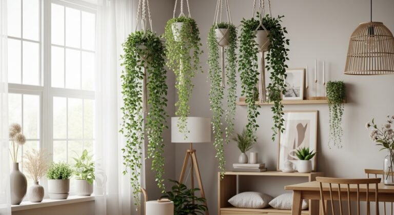 Artificial Hanging Plants Indoor: Stylish and Low-Maintenance Home Décor Ideas