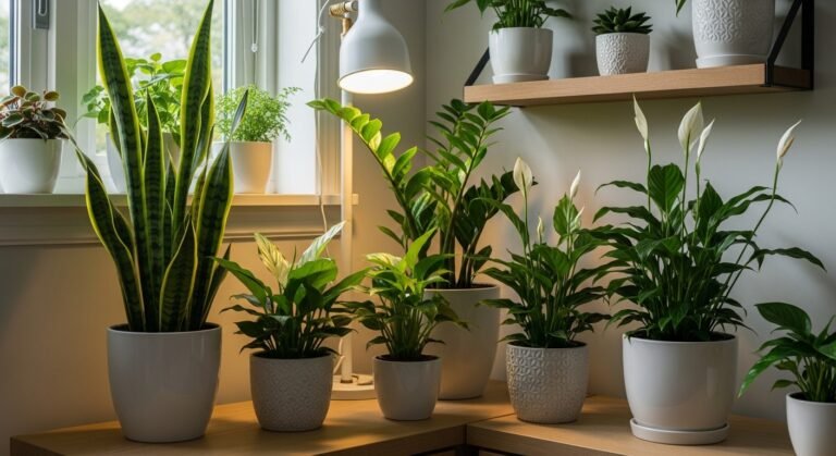 Zero Sunlight Indoor Plants: Best Low-Light Greenery for Every Home