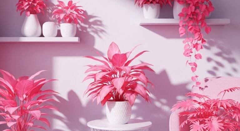 Bright Pink Indoor Plants: Stunning Ideas to Add Vibrant Color to Your Home