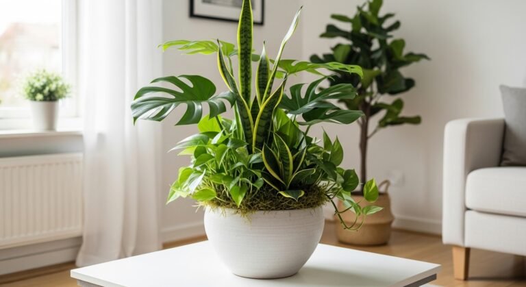 Mixing Indoor Plants in One Pot: A Complete Guide to Beautiful and Healthy Plant Combinations