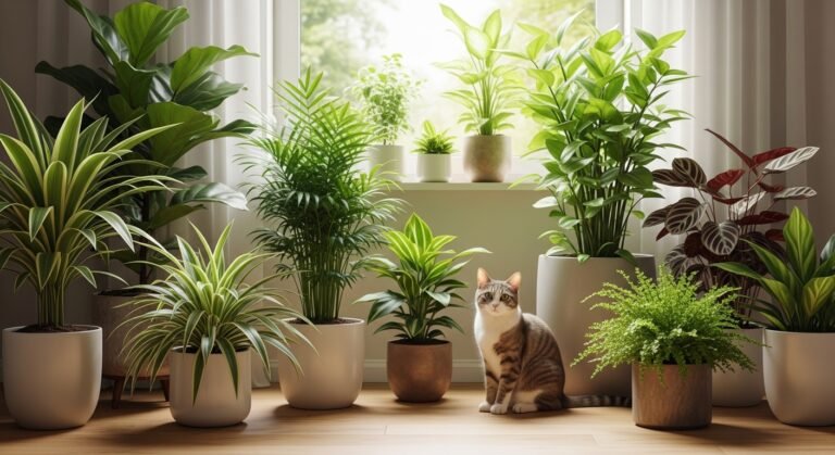 Indoor Plants Non Toxic to Cats: Safe and Beautiful Greenery for Your Home