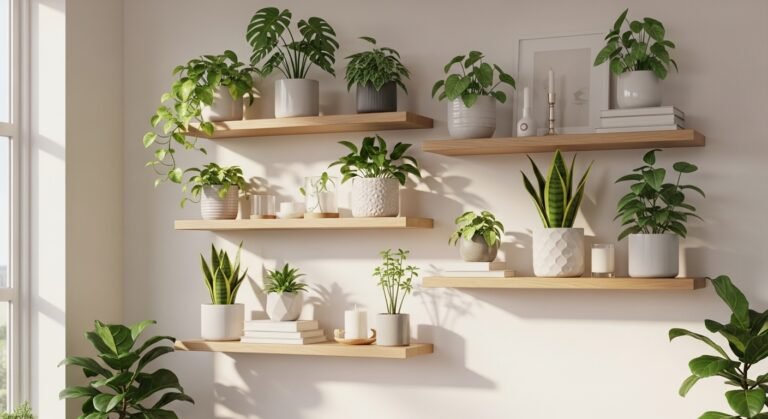 Indoor Plants Shelves Display: Creative Ideas to Transform Your Living Space