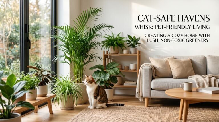 Big Indoor Plants Safe for Cats: A Complete Guide to Pet-Friendly Greenery