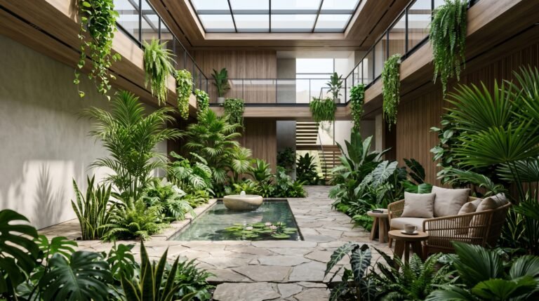 Indoor Courtyard Plants: 12 Beautiful Ideas to Transform Your Space